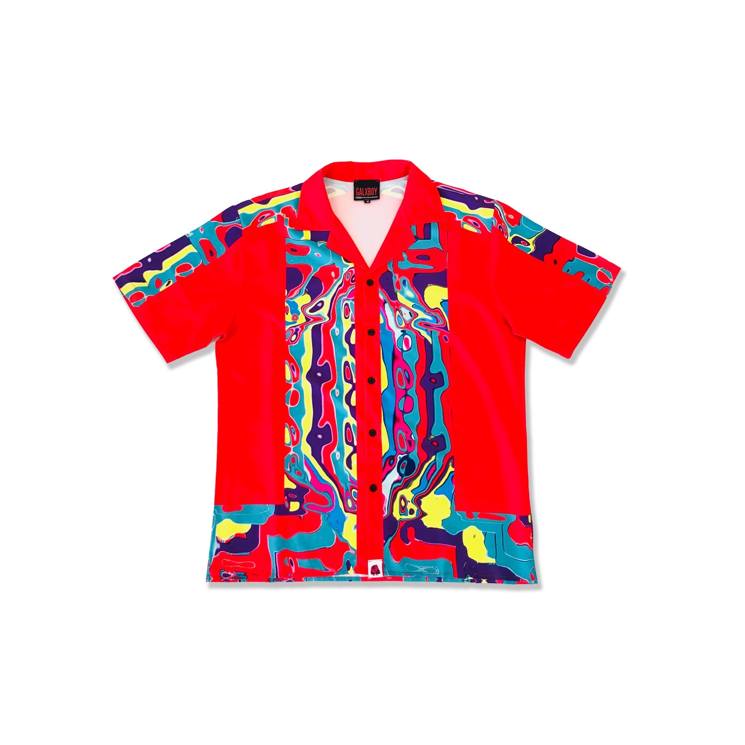 RED BOWLING SHIRT – GalxBoy